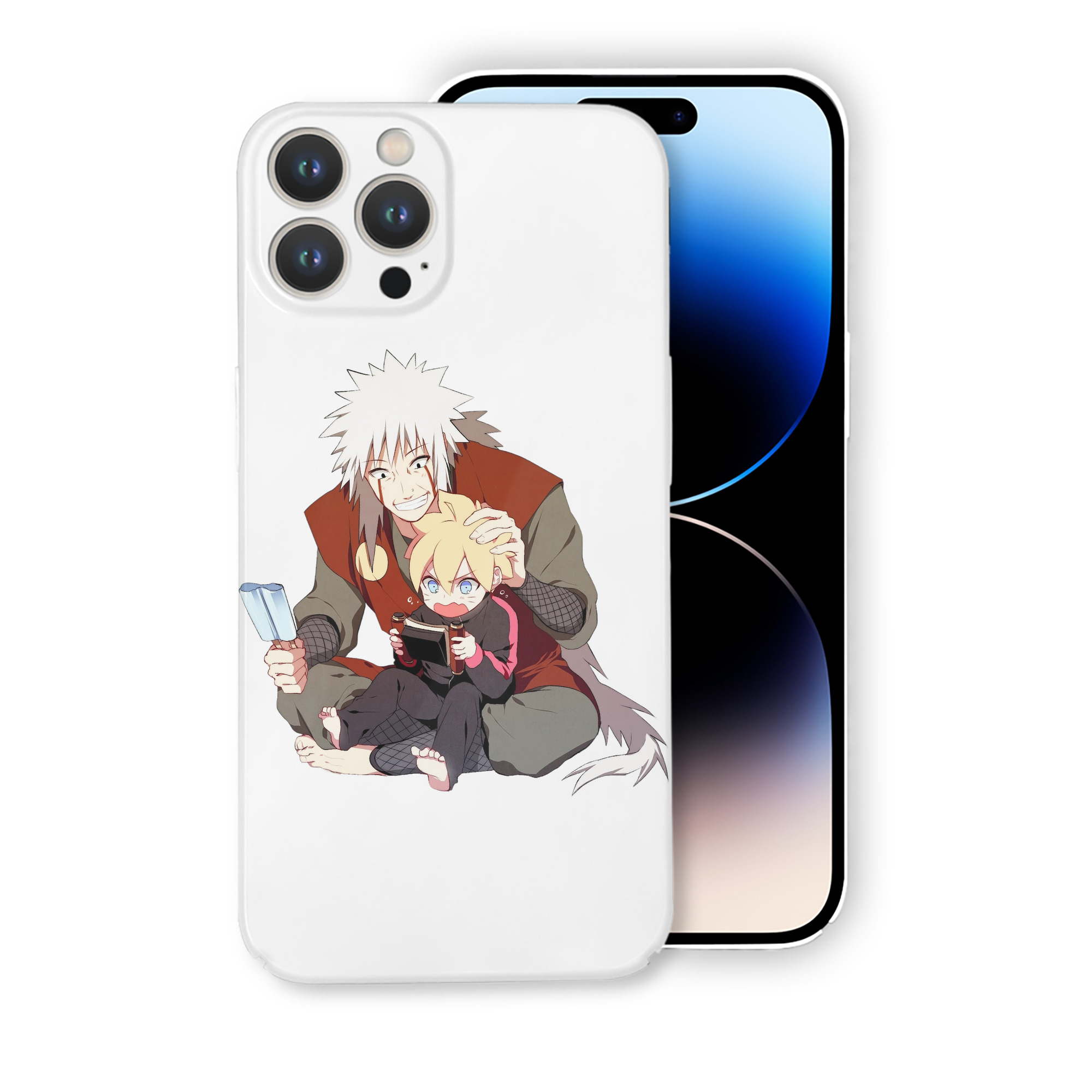 （画像用） NARUTO -ナルト- 自来也（じらいや） Jiraiya 【iPhone 14シリーズ対応】ハードケース